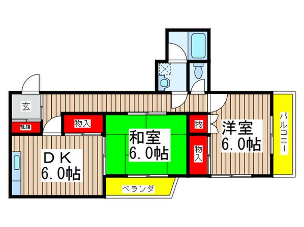 中野木フォレスト３０の物件間取画像